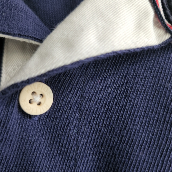 Tommy Hilfiger blue polo shirt medium custom fit - Picture 10 of 14